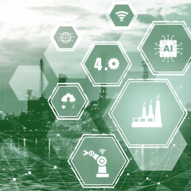 Industrial Intelligence: Data to Value - Conceptual Visualization